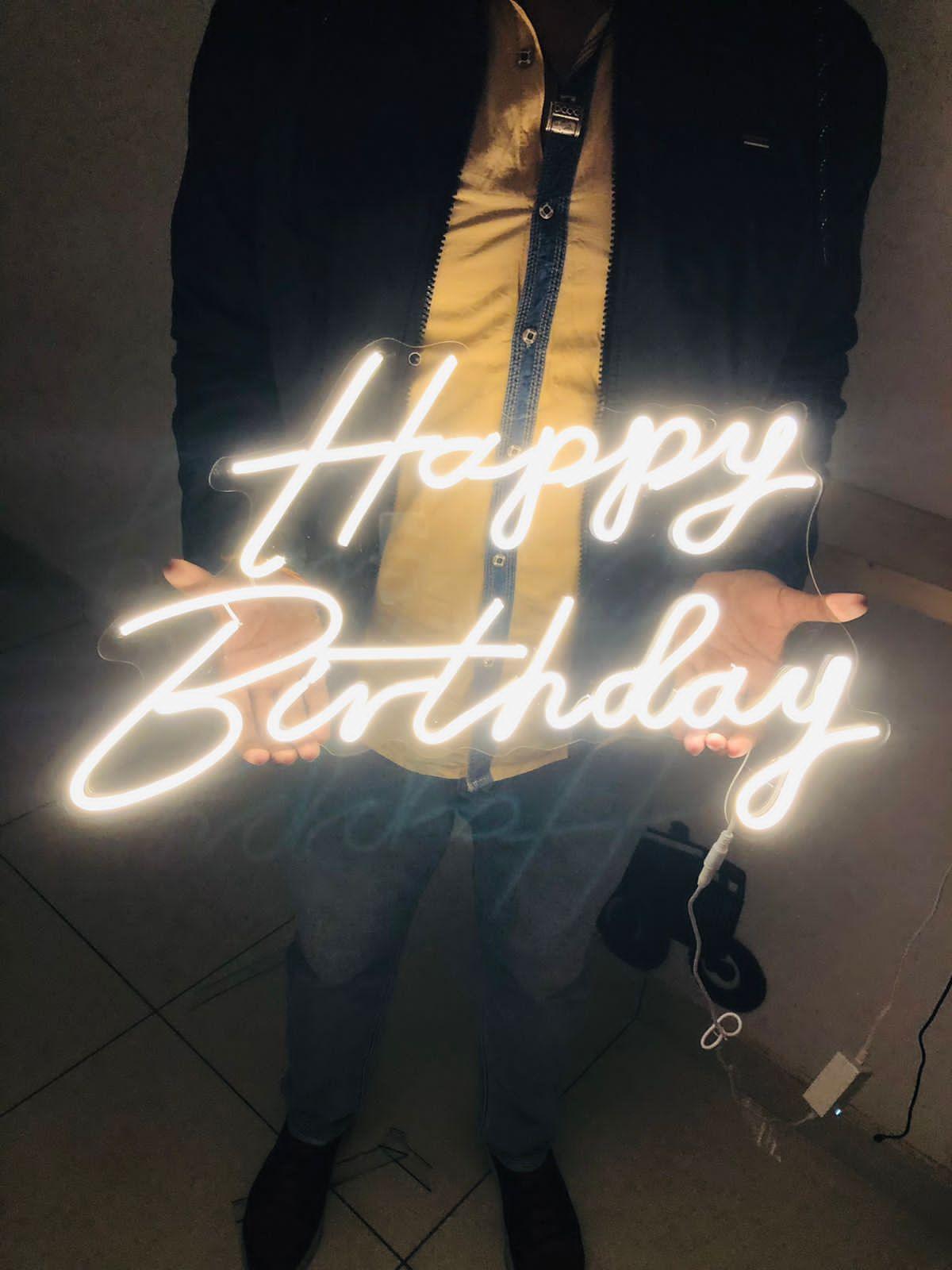 Happy Birthday Neon - Makkar & Brothers