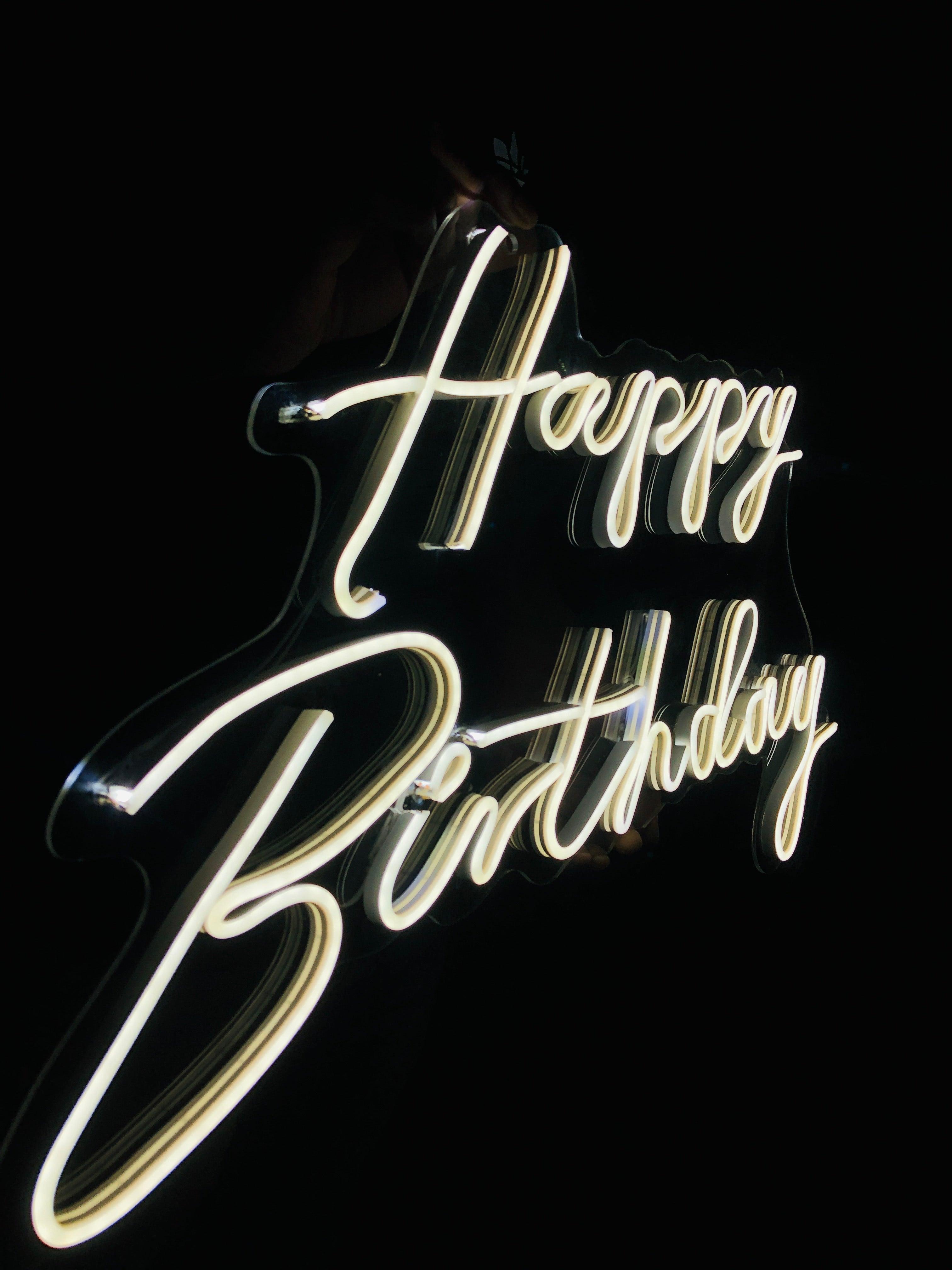 Happy Birthday Neon - Makkar & Brothers