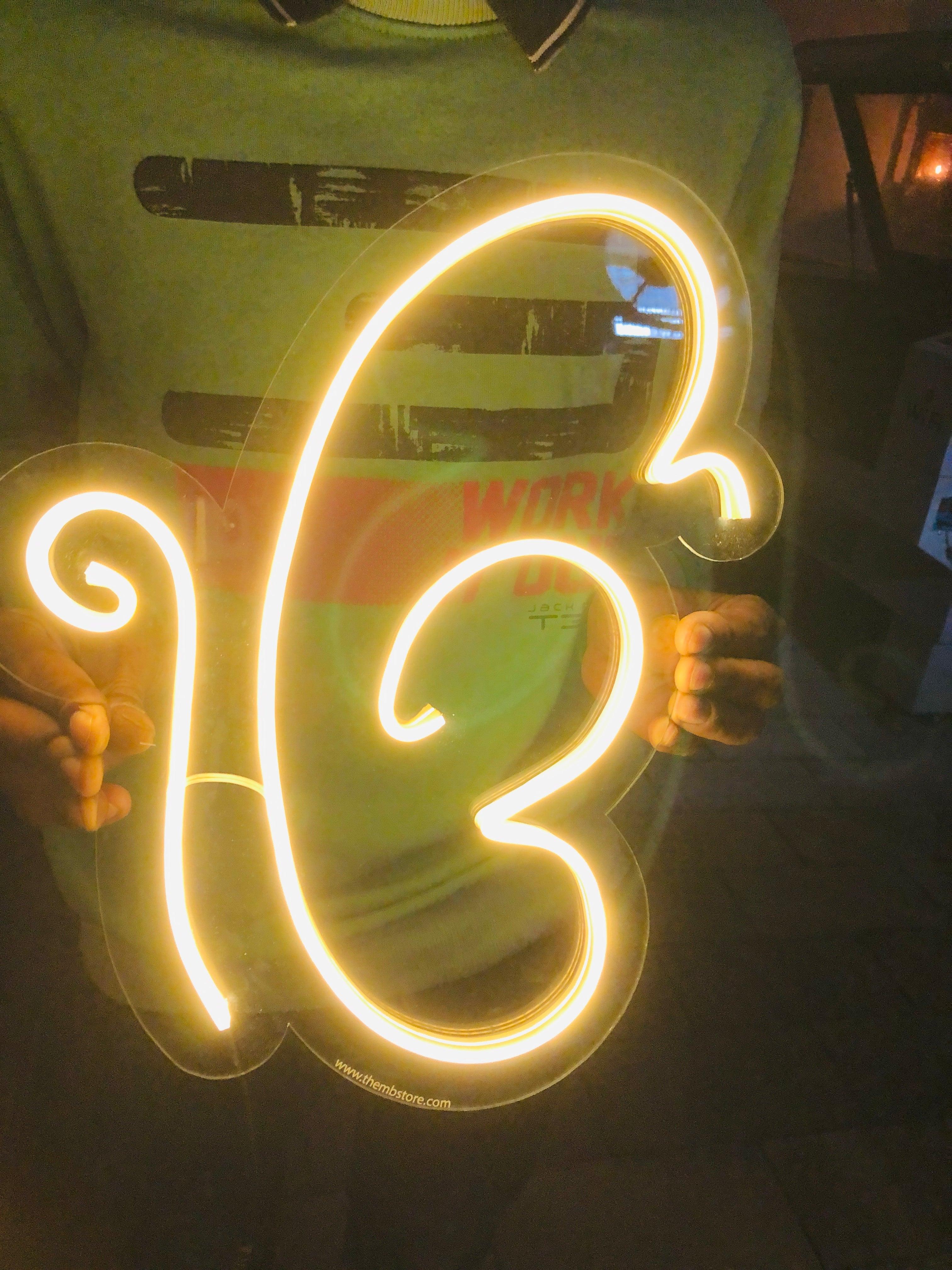 Ek Onkar Neon Sign - Makkar & Brothers