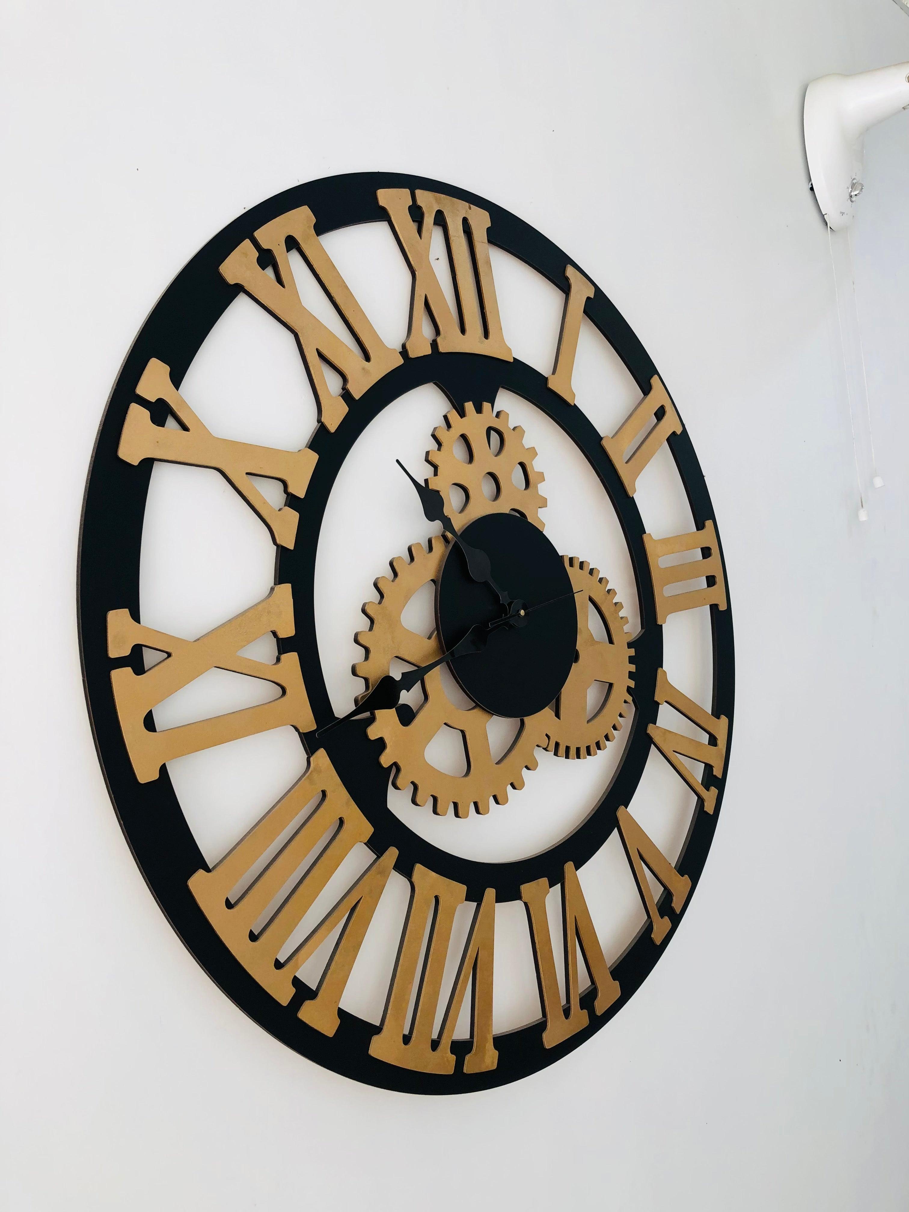 Vintage Golden Clock - Makkar & Brothers