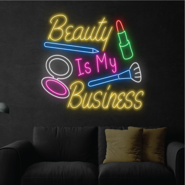 Beauty is my Bussiness Neon Sign