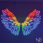 Skipper Butterfly Neon Wings