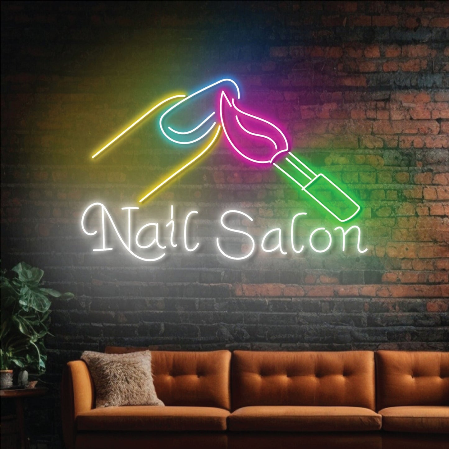 Nail Salon Neon Sign