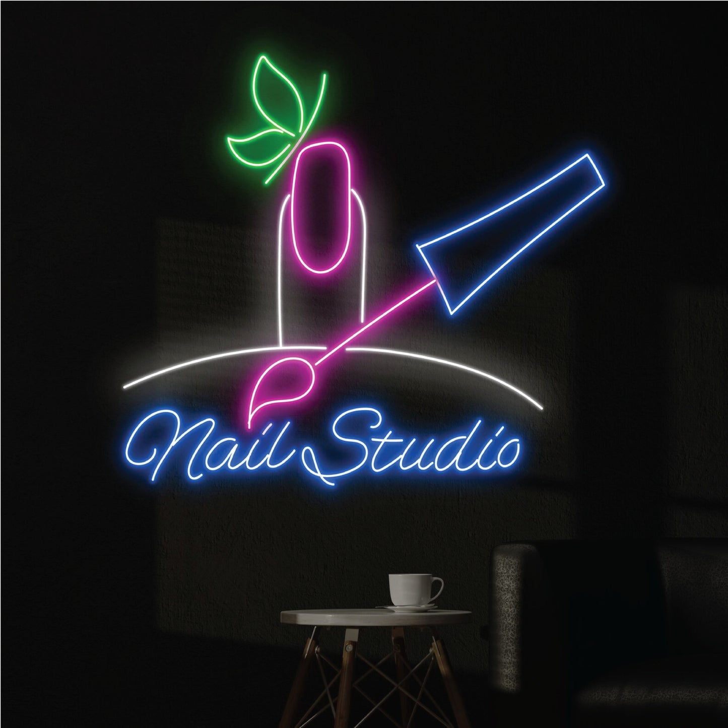 Nail Studio Neon Sign