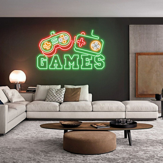 Games Neon Sign