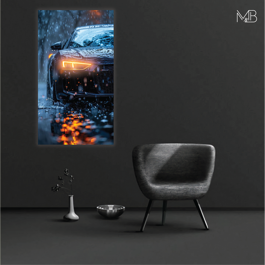Audi Neon Poster