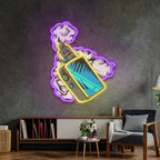 Vape LED Neon Sign Light Pop Art