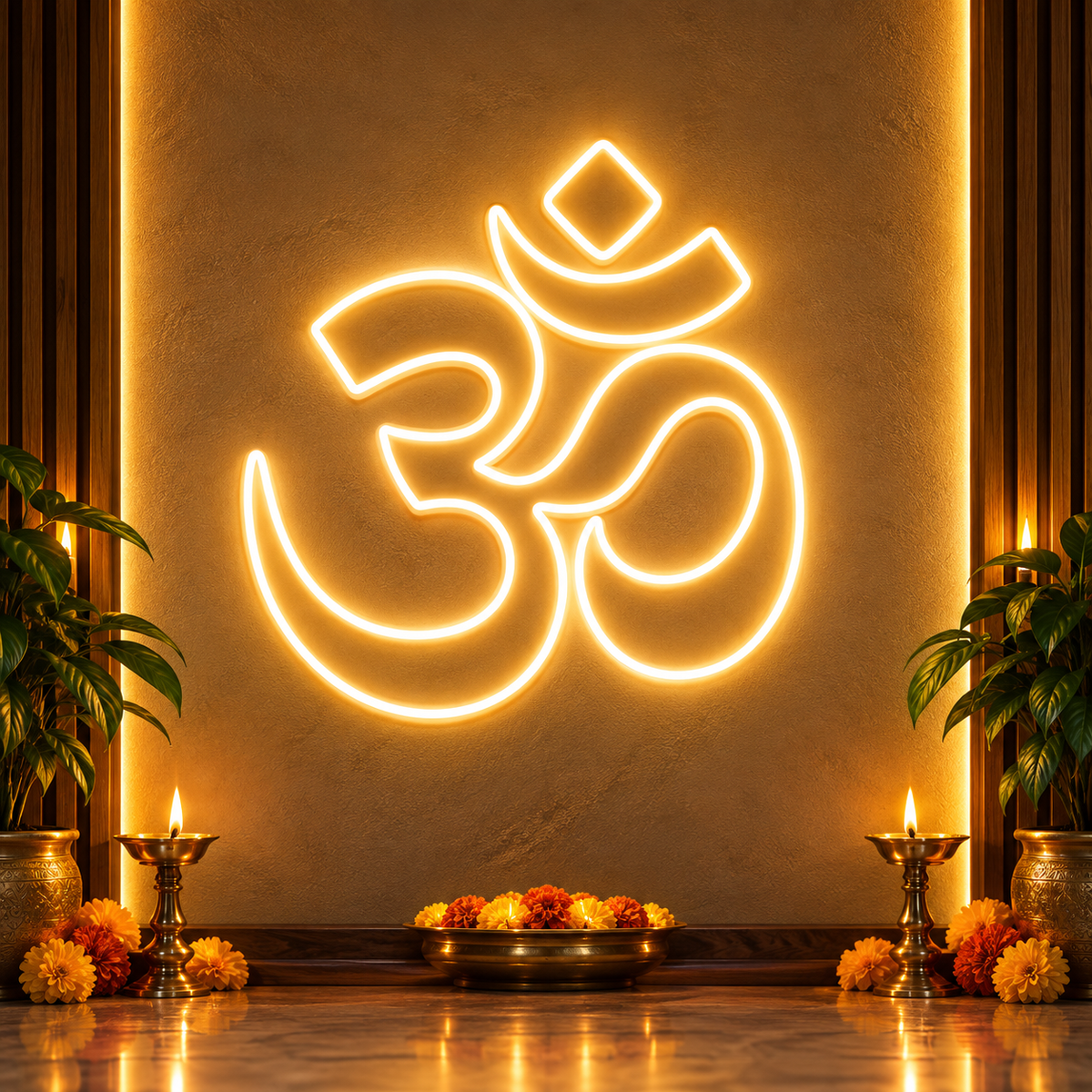 Om Neon Sign | Home Temple & Spiritual Decor