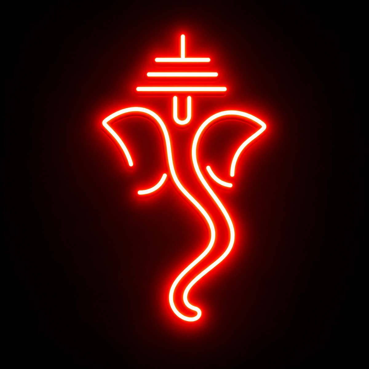 Ganesha Neon Sign – LED Ganpati Neon Light