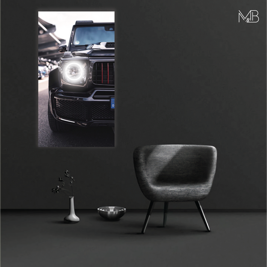 G Wagon Neon Poster