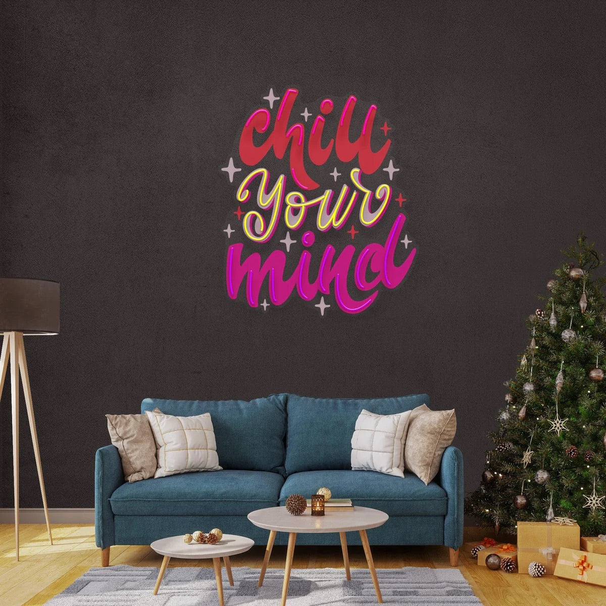Chill Your Mind  Led Neon Acrylic Artwork