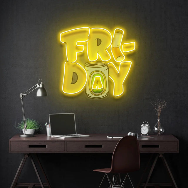 Friday Led Neon Acrylic Artwork