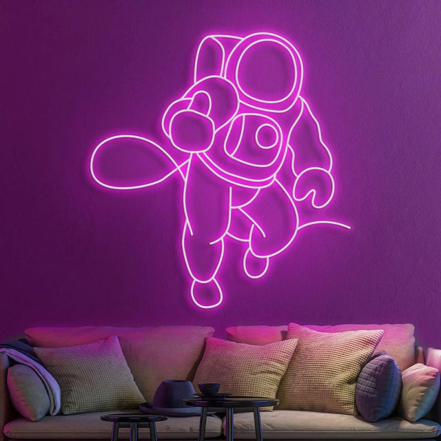 Astronaut LED Neon Sign