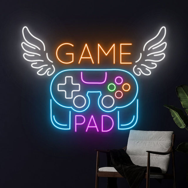 Game Pad Neon Sign