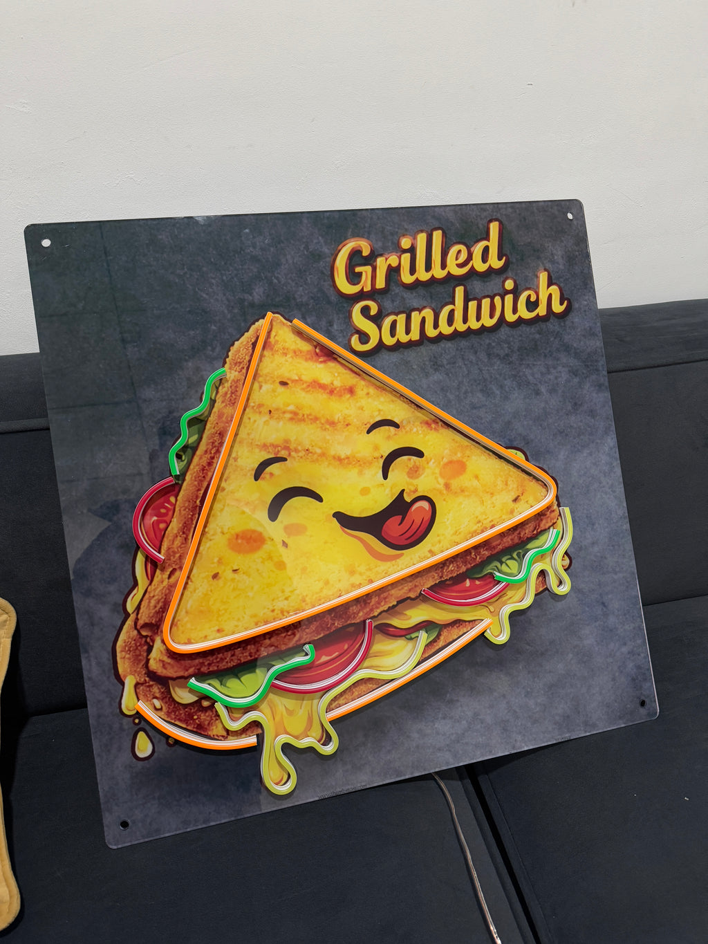 Grilled Sandwich LED Neon Sign