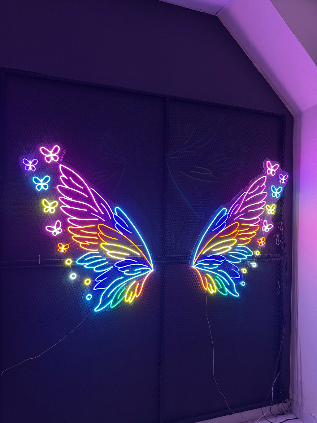 Butterfly Wings Neon