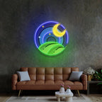 Starry Led Neon Sign Light Pop Art