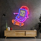 Cute Game Controller Led Neon Sign Pop Art