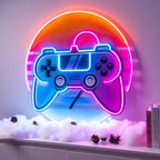 Game Plus Logo LED Neon Sign Light Pop Art