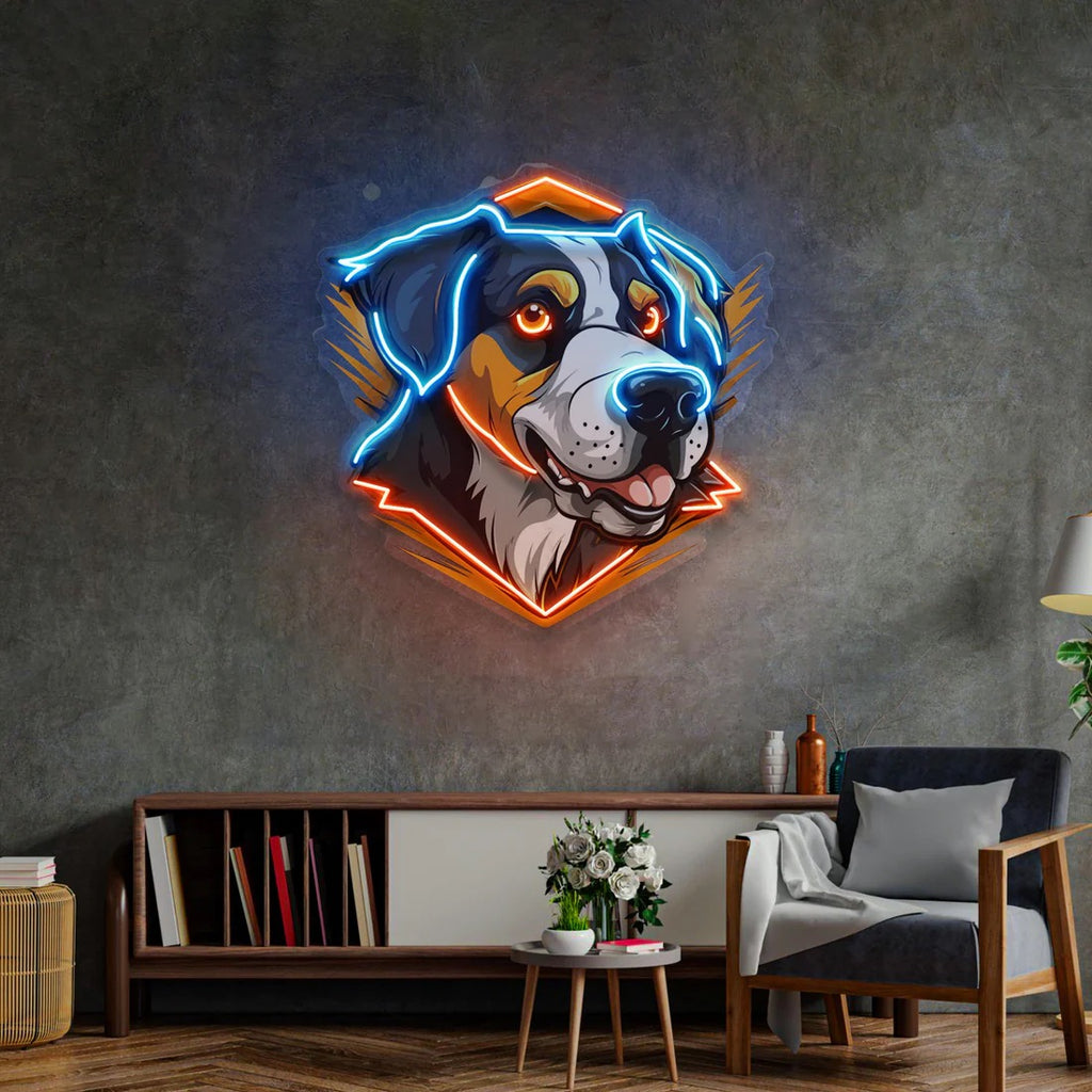 Dog Mascot Pop Art
