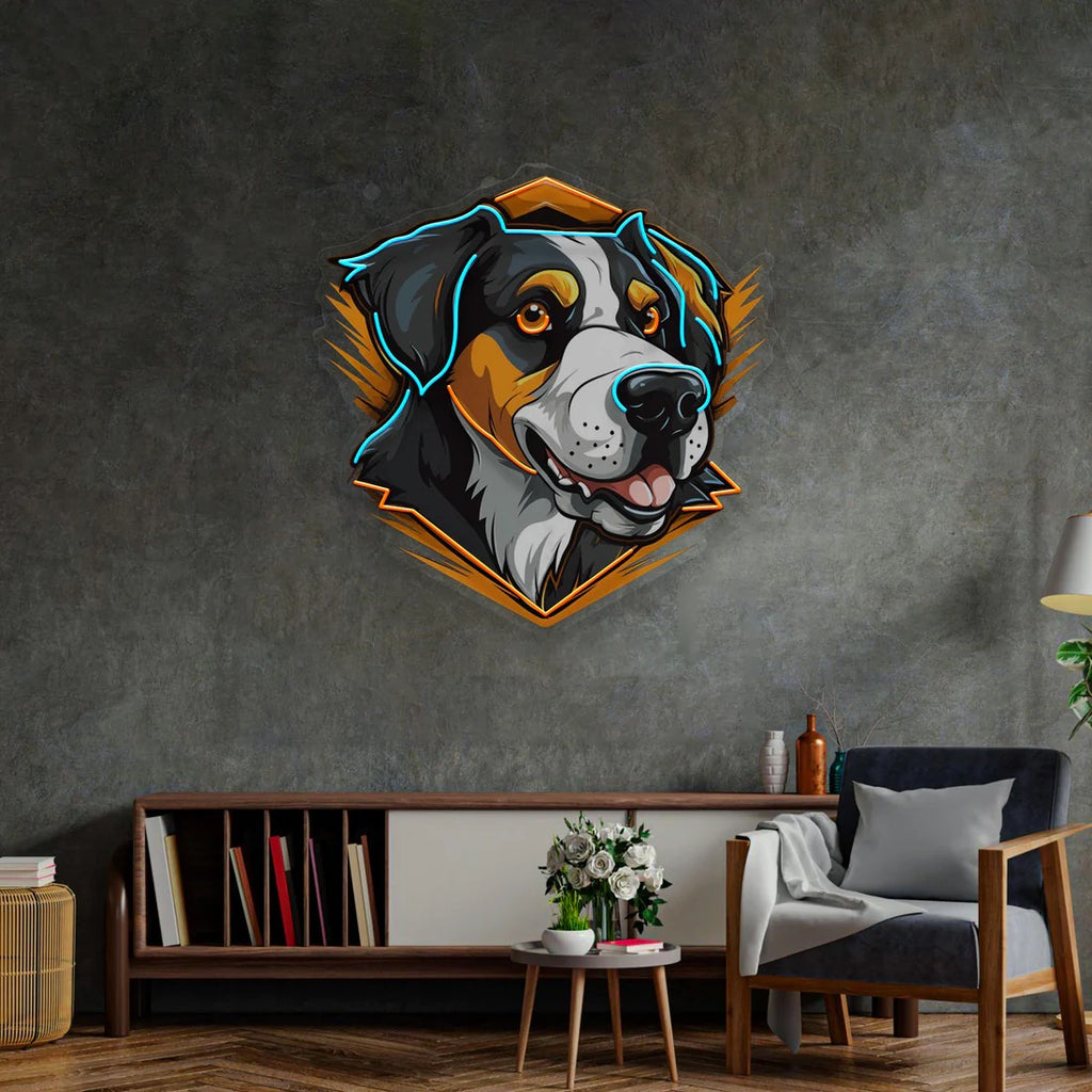 Dog Mascot Pop Art