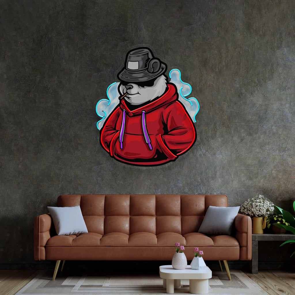 Panda Hoodie Pop Art