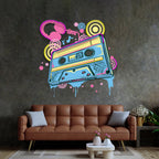 Cassette Color Pop Art