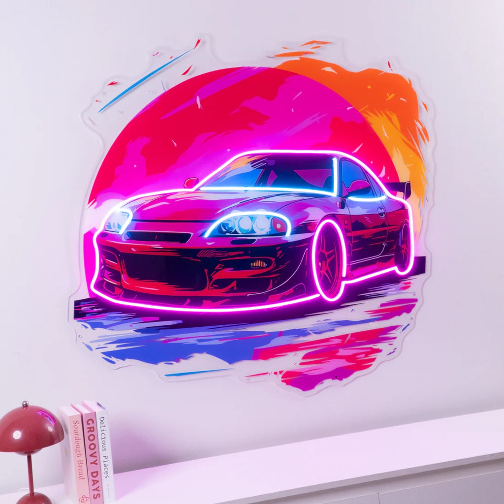 Colorful Car Pop Art