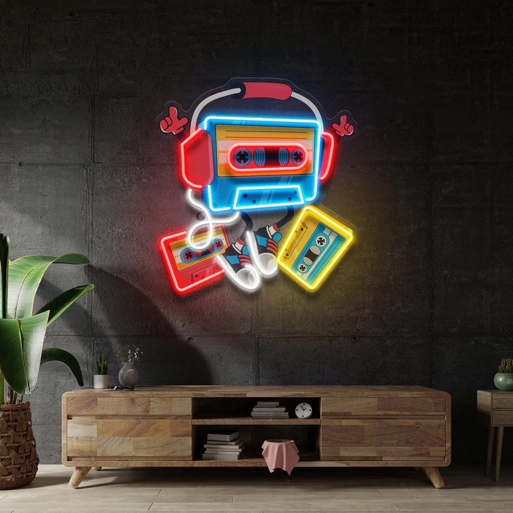 Music Cassette Pop Art