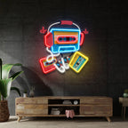 Music Cassette Pop Art