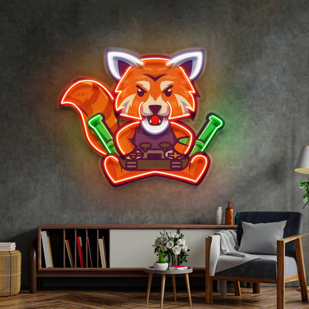 Red Fox Esport Pop Art
