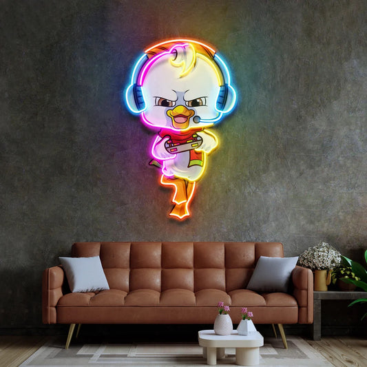 The Gamers Duck Esport Pop Art
