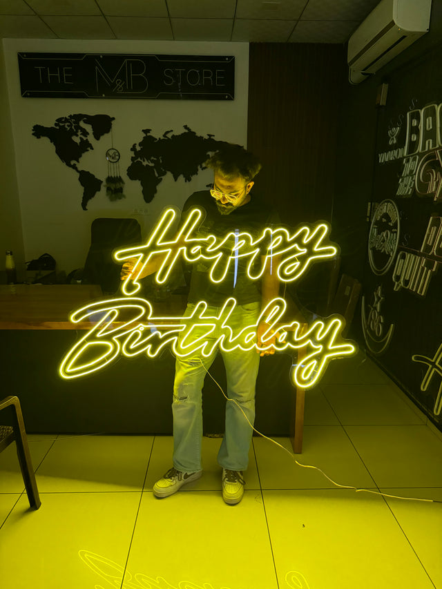 Happy Birthday Large Size 36x60 inches