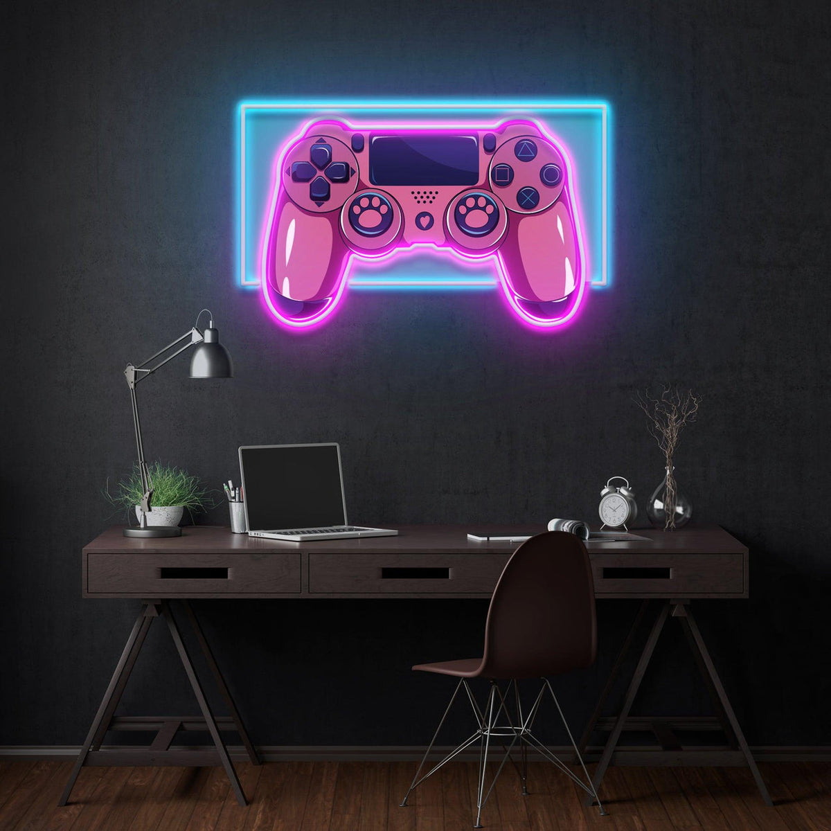 Pink Controller Led Neon Acrylic Artwork – The MB Store