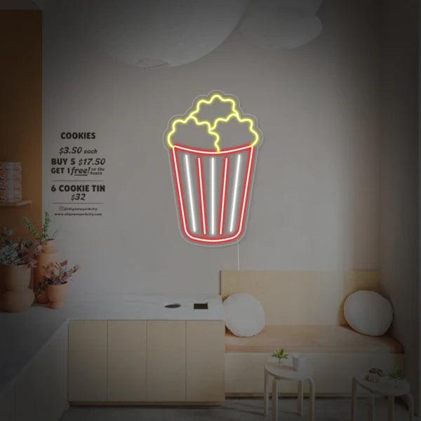 PopCorn Neon Sign - Makkar & Brothers
