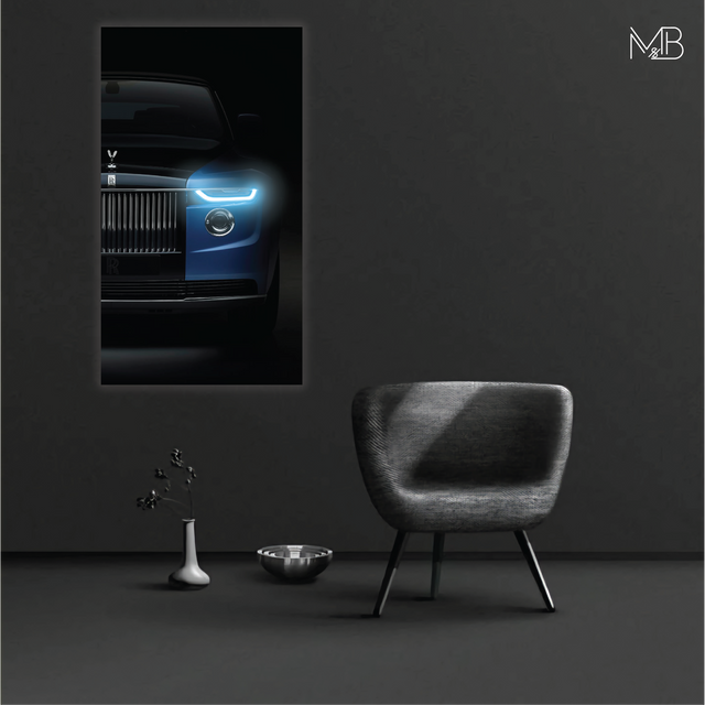 Rolls Royce Spectre Neon Posters