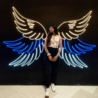 Jazzy Neon Wings