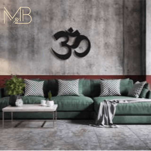 OM symbol wall decor