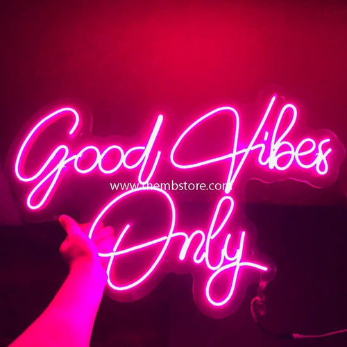 Good Vibes Only Neon - Makkar & Brothers