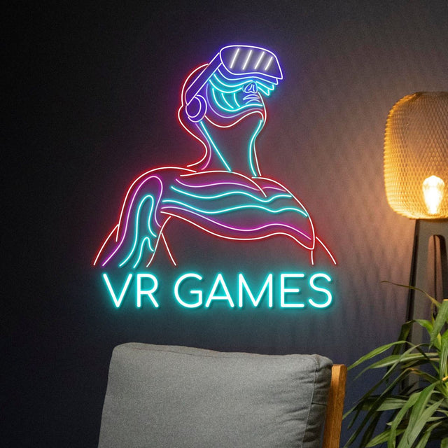 VR GAMES Neon Sign