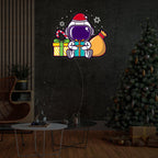 Astronaut Christmas Gifting Led Neon Acrylic Artwork - The MB Store