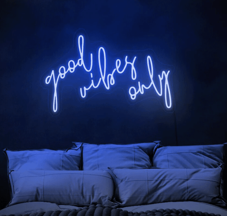 Good Vibes Only Neon Sign - Makkar & Brothers