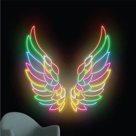 Snoopy Neon Wings