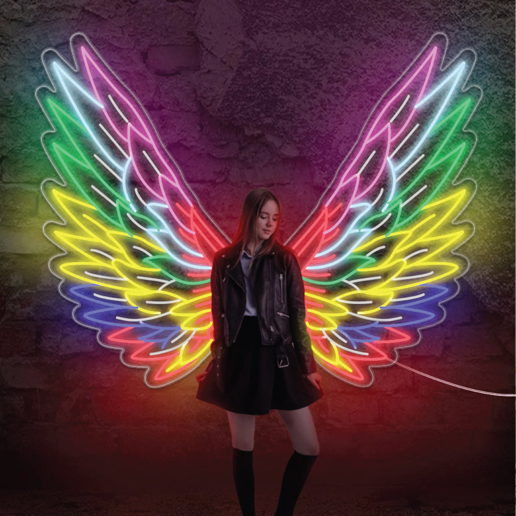 Jasmine Neon Wings