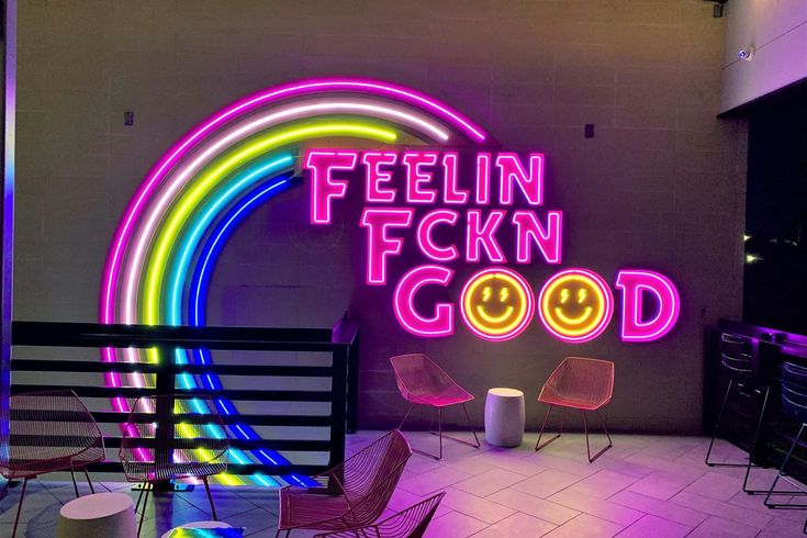 Feelin Fckn Good Neon Sign