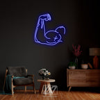 Bicep Gym Neon