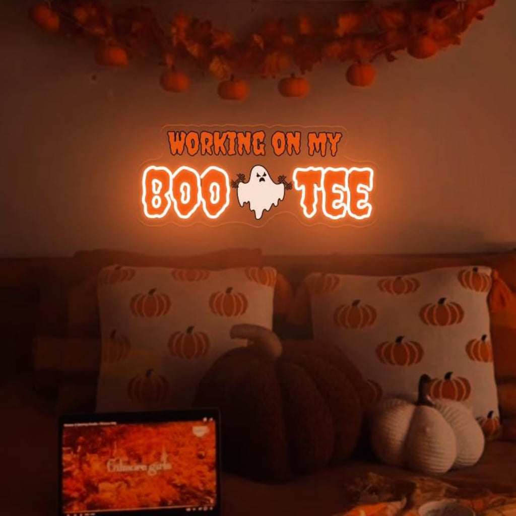 Working on my BooTee Pop Art