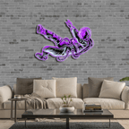 "Lost In Space" Neon x Acrylic Artwork - The MB Store