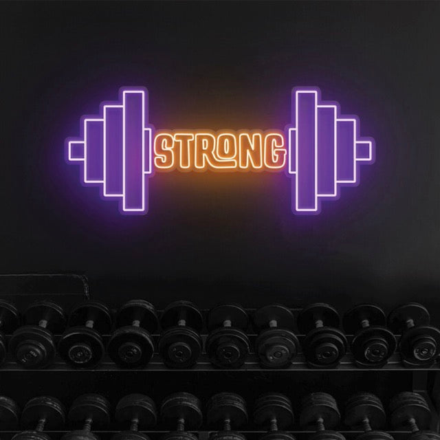Strong Gym LED Neon Sign