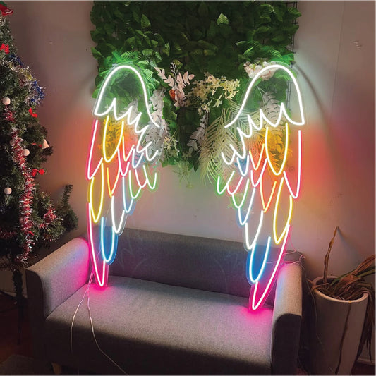 Colorfull Angel Wings